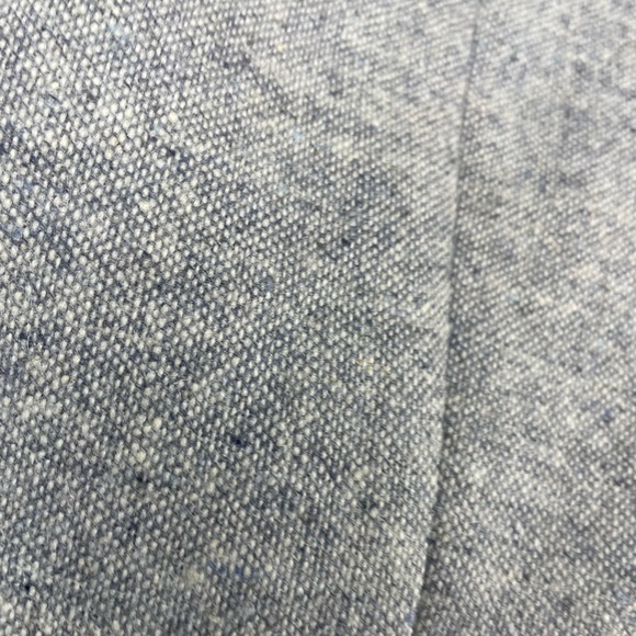 Vintage Profile Oversized Wool Blend Blue Whir Jacket One Size - Picture 7 of 9